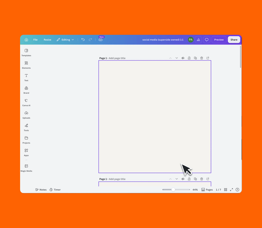 GIF showing Amazon Autos’ editable Canva marketing templates, demonstrating how dealerships can customize campaign assets while maintaining brand consistency.