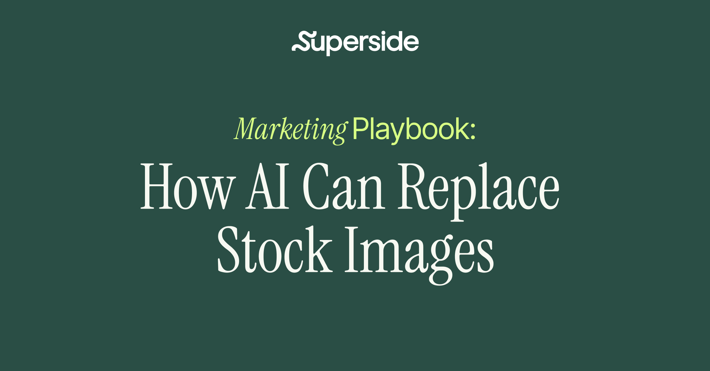 stock photography with ai playbook